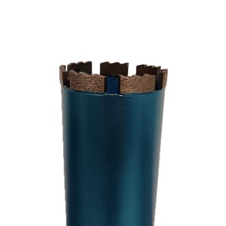   Flexmann For Cut gyémánt koronafúró 77x450mmx5/4˝-BKF, fogazott, kék, BKF-77-450