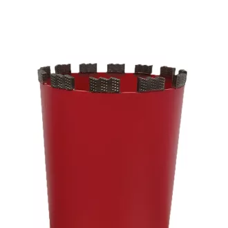   Flexmann For Cut gyémánt koronafúró 52x450mmx5/4˝-BKF, fogazott, piros, BKF-52-450