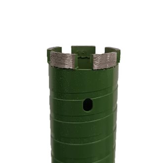   Flexmann For Cut gyémánt koronafúró 52x300mmx5/4˝- száraz, zöld, BKS-52-300