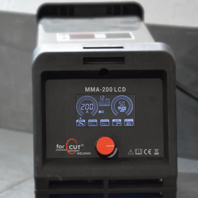 MMA-200 LCD Hegesztő inverter, FWLD200LCD