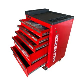   Izeltas PARTNER Széria műhely kocsi TELJES, 5 fiók, 119 db, 8235 00 6121