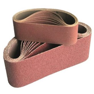   Flexmann For Cut végtelenített csiszolószalag, vászon alapú 100x610mm A60, barna, fa, fém, SB-2059