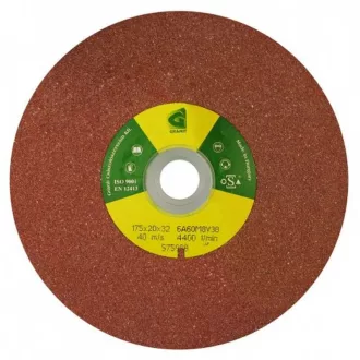   Gr kerámia kötésű köszörűkorong 250x32x76,2mm 6A60K piros, 11011 KERÁMIA