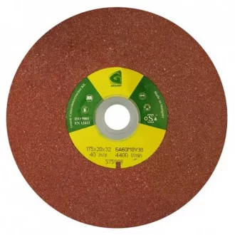   Gr kerámia kötésű köszörűkorong 350x40x127mm 6A60M8 V38 piros, 11484 KEA-350-003