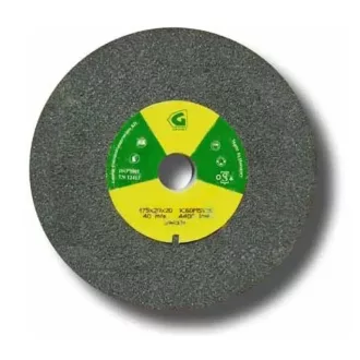  Gr kerámia kötésű köszörűkorong 350x40x127mm 1C60M5 V36 szürke, 11429 KEA-350-018