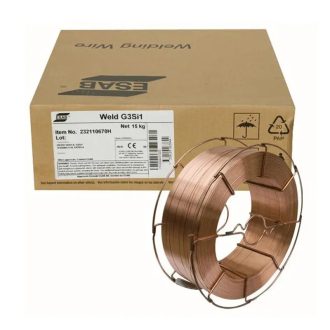   Esab Weld G3Si1 huzal 1,0mm/15kg SG2, ötvözetlen, rézbevonatos, 232110670H