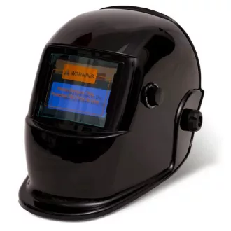   Smart-Optics Automata hegesztő fejpajzs DIN9-13, 2 szenzoros, Black, MMA-MIG/MAG-TIG, FEJPAJZS BLACK