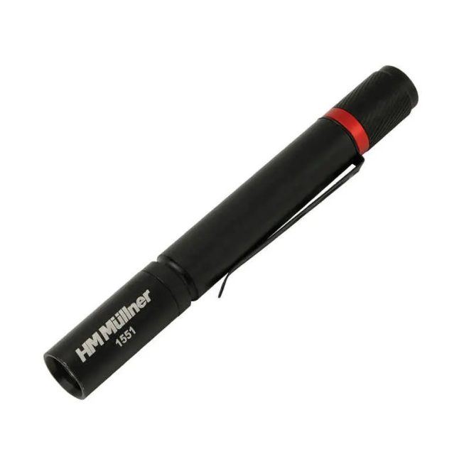 HM Müllner LED zseblámpa, 1W 132x15mm, 2db AAA elemmel, 1551