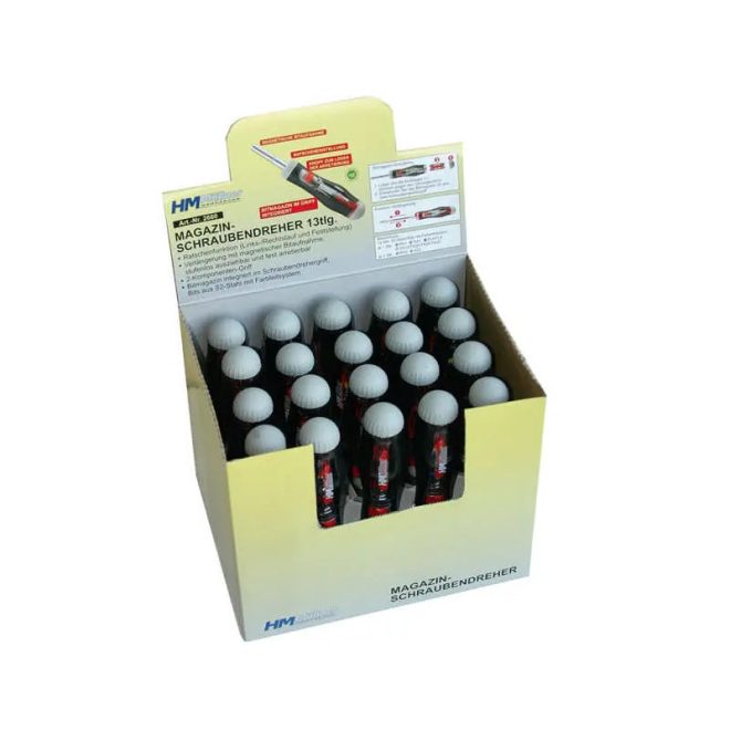 HM Müllner csavarhúzó készlet cserélhető bitfejjel PH/PZ/FL/TX, 2660