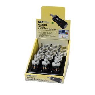   HM Müllner csavarhúzó készlet cserélhető bitfejjel PH/FL/SW, 2661