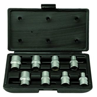   HM Müllner krowa fej dugókulcs készlet készlet E-profilos 8 részes, 1/2", E, 6812