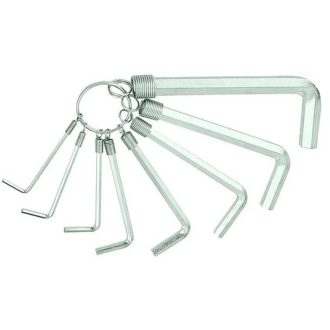   HM Müllner imbuszkulcs készlet 8 részes, 2-10mm, kulcstartóval, 9108