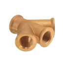 HM Müllner 3 utas elosztó levegőtömlőhöz, 16 bar 1/2" , 27023