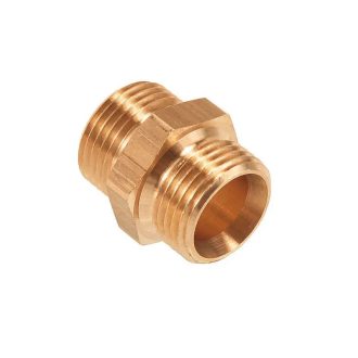   HM Müllner menetes közdarab, külső menetes, 16 bar 23mm, 1/4"x1/4" 2db/bliszter, 28014