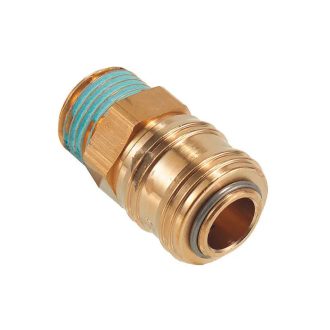   HM Müllner gyorscsatlakozó, 16 bar külső menetes, 1/4" 41mm, 29020