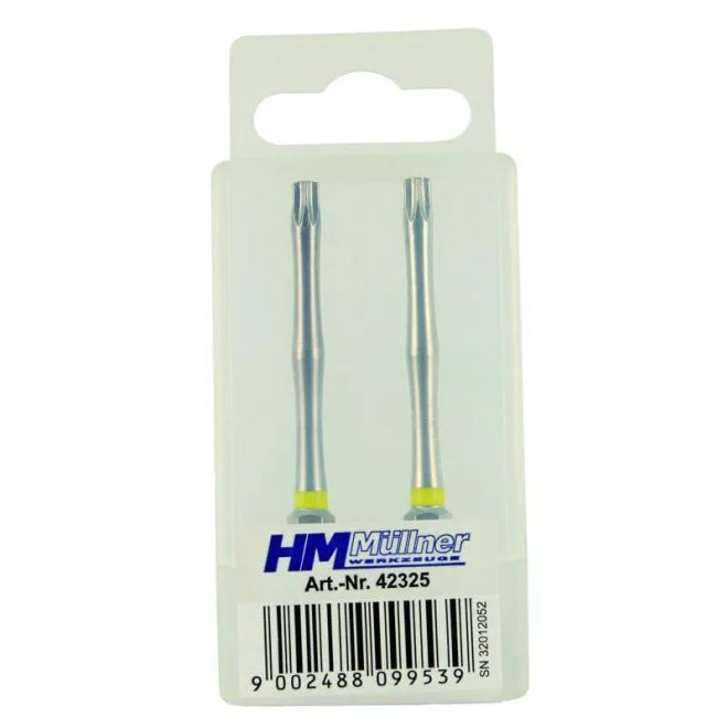 HM Müllner Torsion bitfej 1/4", 75mm, TX40, színkódos, S2 acél, 42000 típusú, bliszteres, 42340