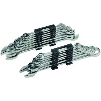   HM Müllner csillag-villáskulcs + villás-villáskulcs készlet, 16 részes, 6-22mm, CV, 11-16