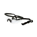 HM Müllner munkavédelmi védőszemüveg vékony szárral,gumírozott orrnyereggel, zsinórral pc, SB,, 11080C