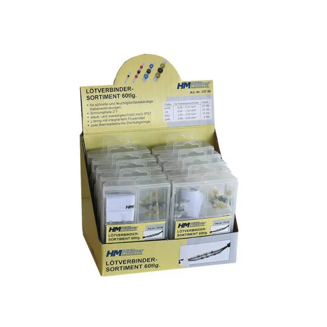 HM Müllner hőre zsugorodó hüvely készlet 60db/doboz (4féle), 137-50