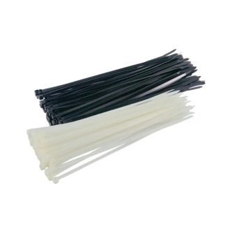   HM Müllner kábelkötegelő, kábelkötöző készlet 450mm, 50db, fekete, 138-50L