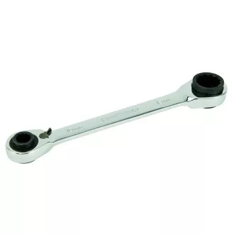 HM Müllner csillagkulcs racsnis, 10-19mm, 4 in 1, 21-1PC