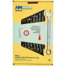 HM Müllner csillag-villáskulcs készlet 12 részes, 6-22mm, Standard, CrV, 222-12SK