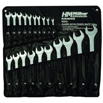   HM Müllner csillag-villáskulcs készlet 20 részes, 6-32mm, Standard, 222-20