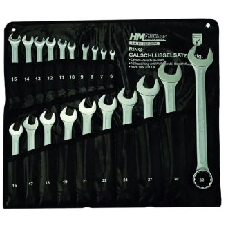   HM Müllner csillag-villáskulcs készlet 20 részes, 6-32mm, Profi, 222-20PK