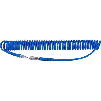   HM Müllner spiráltömlő, PU, gyorscsatlakozóval 10m-8,0x12mm, 12 bar, 27F-S10