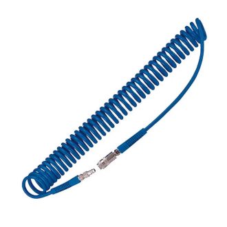   HM Müllner spiráltömlő, PU, gyorscsatlakozóval 8m-6,5x10mm, 12 bar, 27F-S8