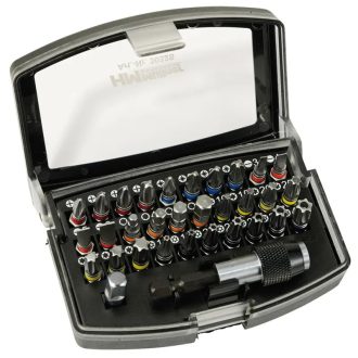   HM Müllner bitkészlet 32 részes PZ/PH/FL/SW/TX/TXB, bittartó mágnessel és gyorsan cserélhető tokmánnyal, 3032S