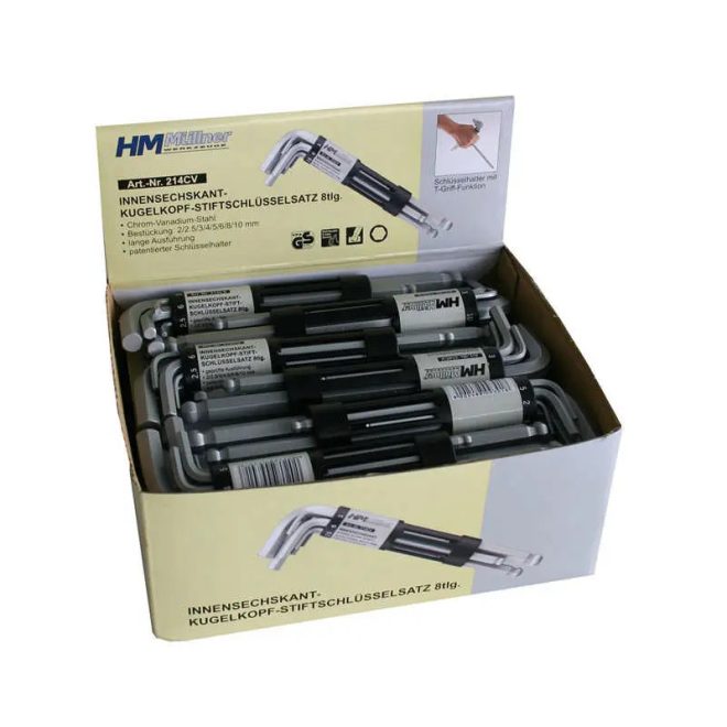 HM Müllner Torx imbuszkulcs, torxkulcs készlet 8 részes, TX10- TX50, 314CV