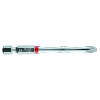   HM Müllner Torsion bitfej 1/4", 75mm, Phillips, keresztfejű PH2, színkódos, S2 acél, 42000 típusú, bliszteres, 42102 BIT