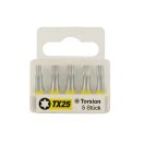 HM Müllner Torsion bitfej 1/4", 25mm, TX30, színkódos, S2 acél, 45000 típusú, bliszteres, 45330 BIT