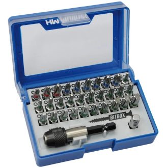   HM Müllner bitkészlet 32 részes PZ/PH/TX, bittartó gyors cserélhető tokmánnyal, 5032T