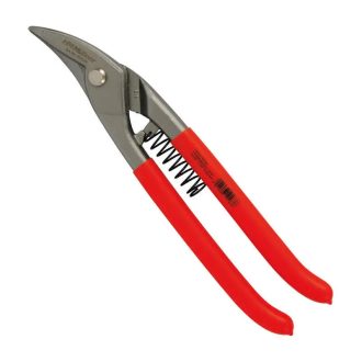   HM Müllner lemezvágó olló balos, rugós, hajlított vágóélű, 250mm, 55R250