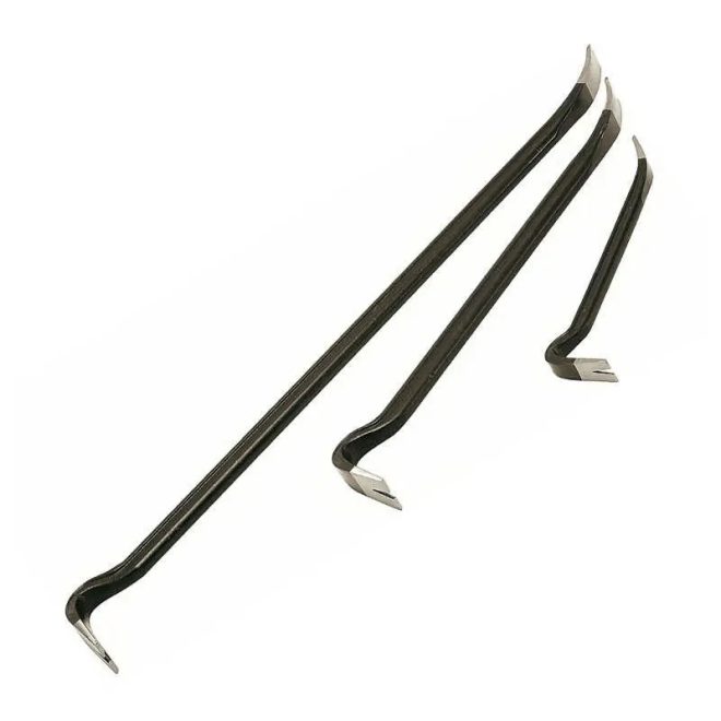 HM Müllner pajszer, feszítővas, szögkihúzó készlet 3 részes 350, 600, 900mm, 5N-3