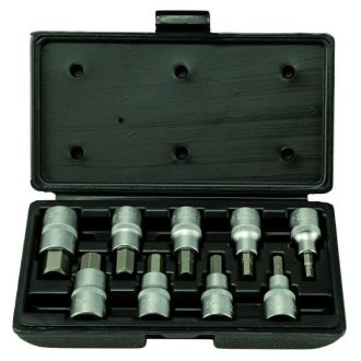   HM Müllner imbuszkulcs, csavarbehajtó bitkészlet 9 részes, 1/2", SW, 6810 KESZLET