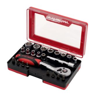   HM Müllner szerszámkészlet 1/4" 23 részes, 7023 DKULCS