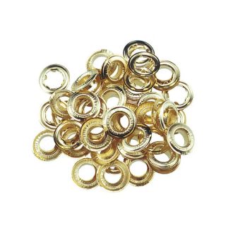   HM Müllner ponyvakarika, fűzőkarika, fém 10mm, 100db, 7T10A