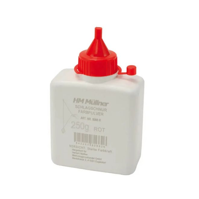 HM Müllner porfesték kicsapózsinórhoz, festőzsinórhoz piros, 250g, 8066R