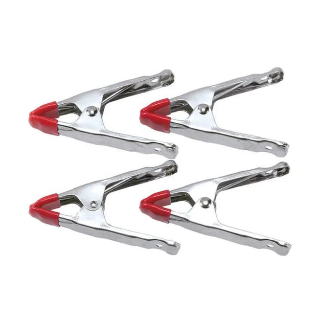 HM Müllner szorító, rögzítőcsipesz készlet, 4 részes 30x100mm, B111