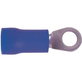   HM Müllner kábelsaru gyűrű 4,3mm átmérő (2,5-M4) kék, 20db/bliszter, B143