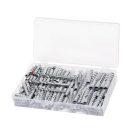 HM Müllner dübel, tipli, fúrószár készlet, 160db/szortiment doboz (3 méret), BOX-DB160