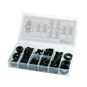   HM Müllner csőtömítés készlet, 180db/szortiment doboz (átmérő 6,3-25,4 mm, kétoldalas, műanyag), BOX-DT180