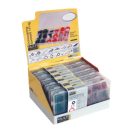 HM Müllner csőtömítés készlet, 180db/szortiment doboz (átmérő 6,3-25,4 mm, kétoldalas, műanyag), BOX-DT180