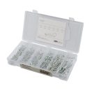 HM Müllner rugós biztosító szeg készlet 150db/szortiment doboz (6 méret), BOX-FS150