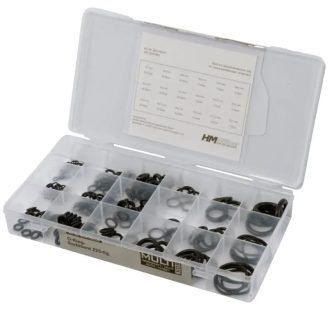   HM Müllner O-gyűrű készlet 225db/szortiment doboz (18 méret), BOX-OR225