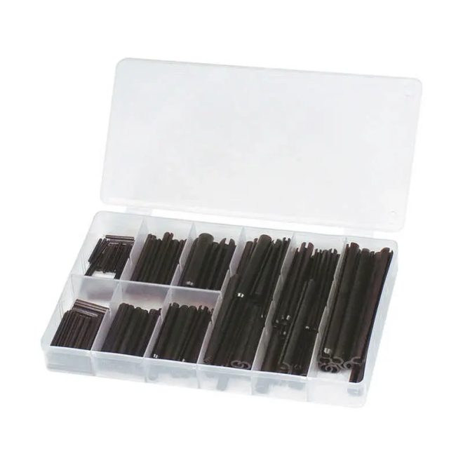 HM Müllner hasított csapszeg készlet 280db/szortiment doboz (18 méret), BOX-SP280