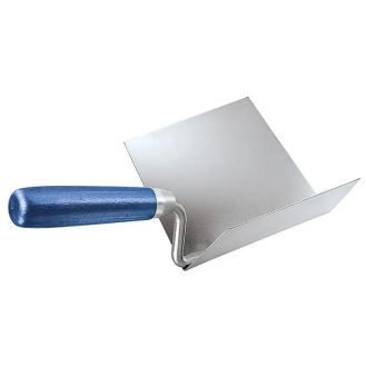   HM Müllner belső sarokkanál 80x60x60mm, fa nyél 80x60x60mm, rozsdamentes, fa nyél, BW-IEK80R